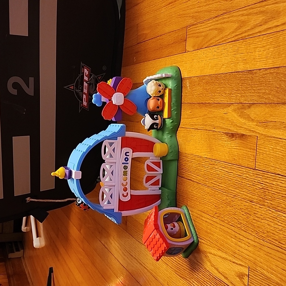 Fisher price barn, little people tractor, and cocmelon barn - Picture 4 of 4